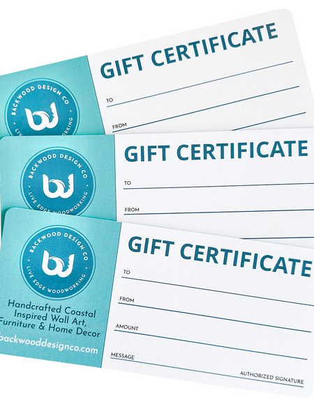 Gift Certificate (Physical)