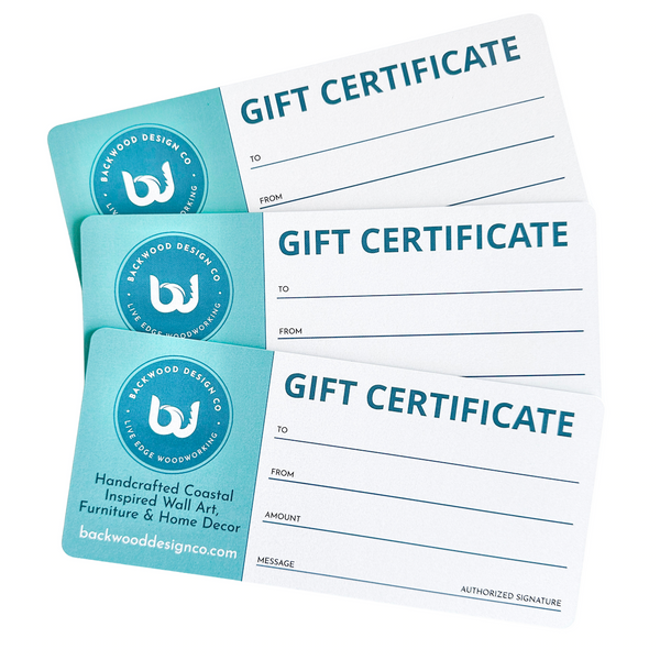 Gift Certificate (Physical)